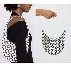 Coperni Ring Swipe Bag Black